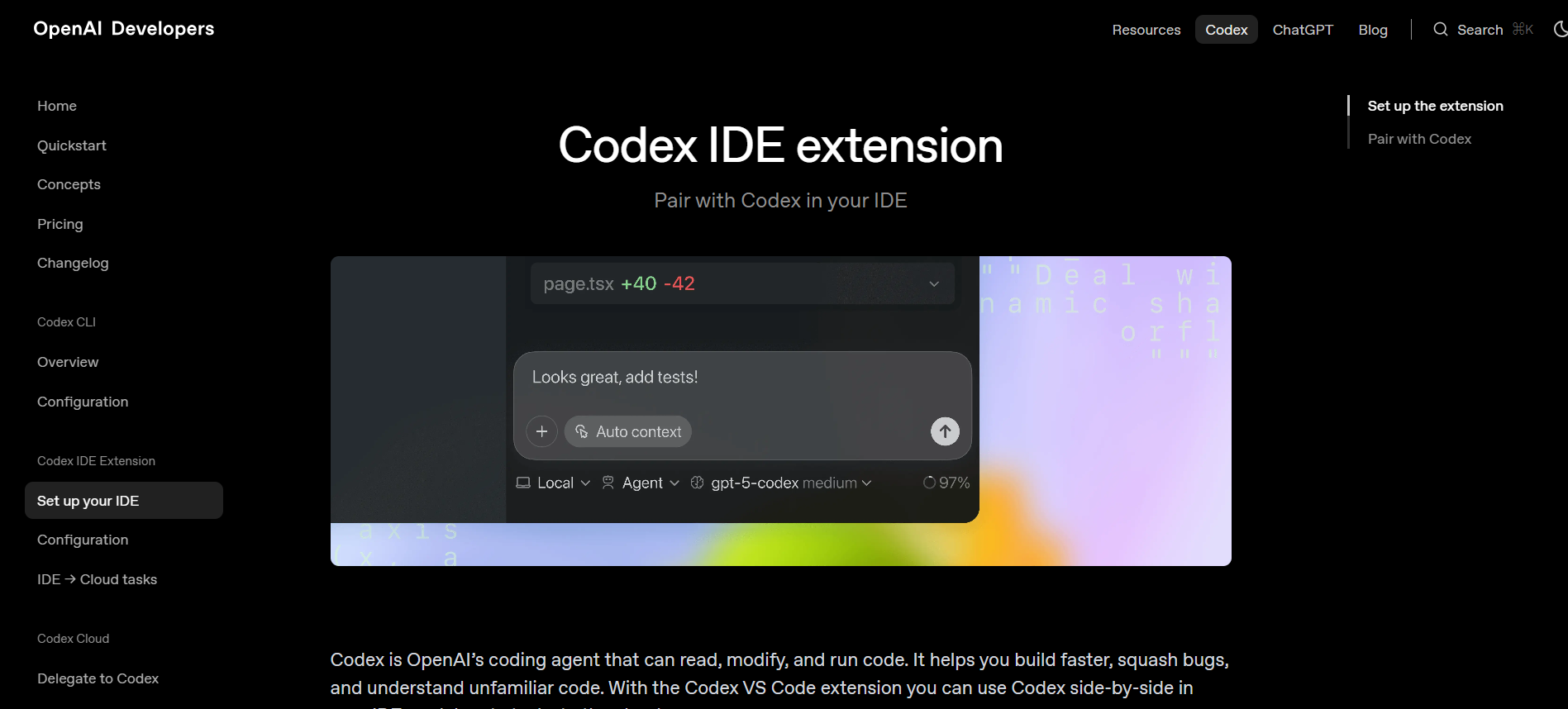 Codex (OpenAI API)
